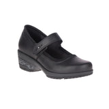 Valetta Strap Ac+ Pro WoMen's Slip Resistant Shoes Shoes Black/Castlerock-Women's Slip Resistant Shoes-Merrell-Steel Toes