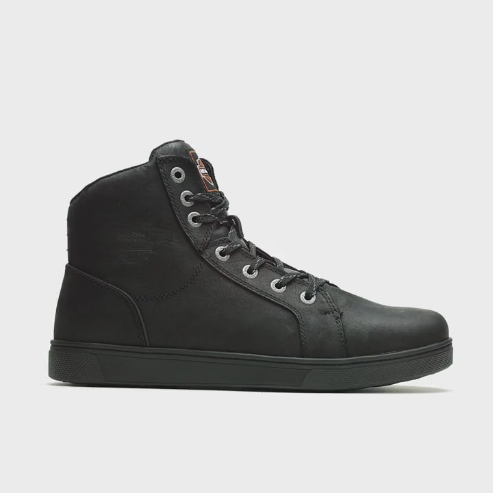 Men's Harley-Davidson Watkins Black Riding Sneakers – Steel Toes