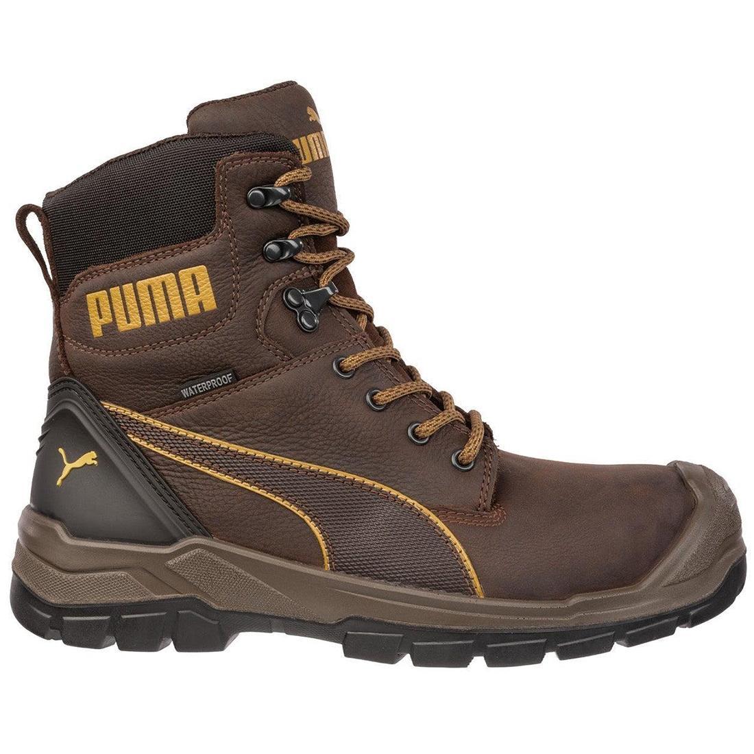 Steel Toes B2B - Conquest CTX Men's Composite-Toe Boot WP Brown Profile View