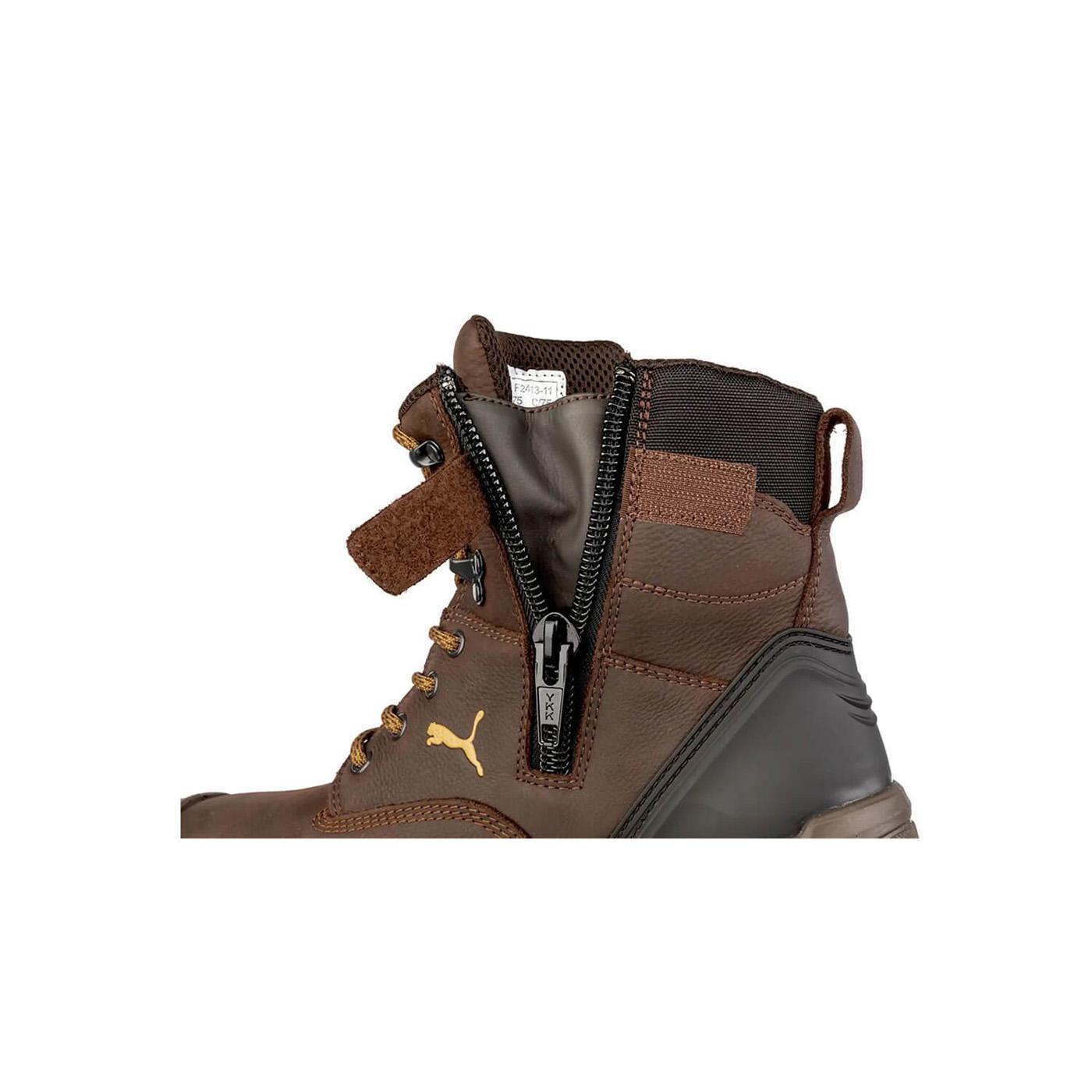 Puma Conquest Brown – Steel Toes
