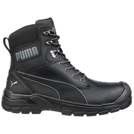 Puma Safety Conquest CTX Men's Composite-Toe Boot WP Black Profile View