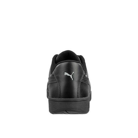 Puma Safety Iconic Leather Low Men's Composite-Toe Shoe Black image view 2