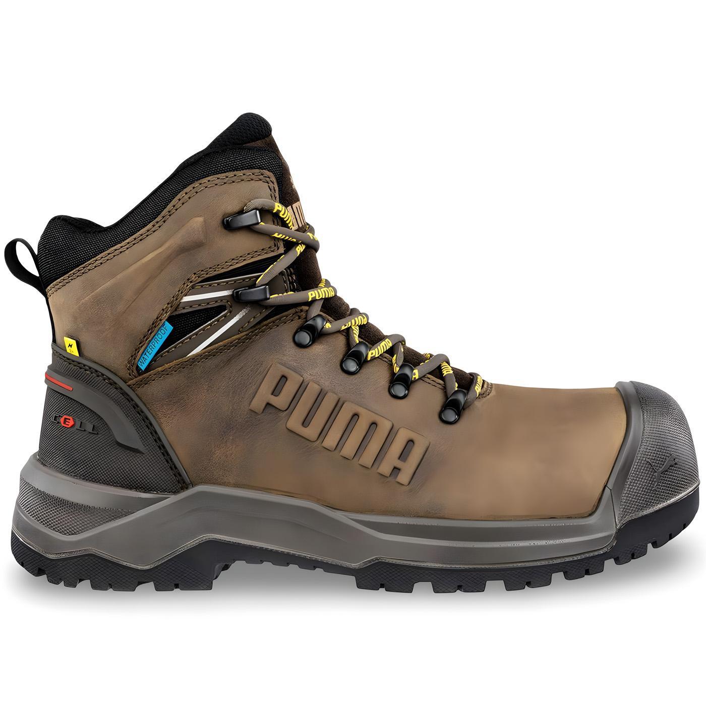 Puma Safety Iron Hd Mid Composite-Toe Work Boot 632715 – Steel Toes