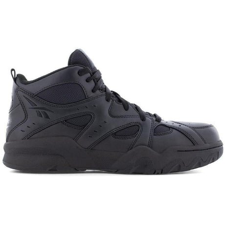 Reebok Work ATR Decimator Work Mid‑Cut Sneaker Composite Toe Work Boot – Black Profile View