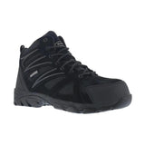 Reebok Work K5400 Composite-Toe Waterproof Trail Hiker Work Boots Black Profile View