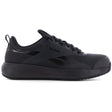 Reebok Work Lite Plus 4 Athletic Composite Toe Work Shoe – Black Profile View