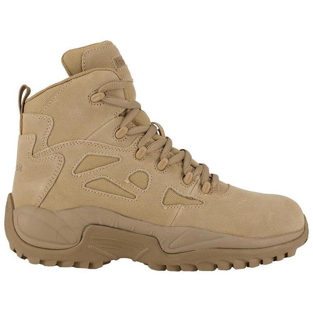 Reebok Rapid Response Composite Toe Military Boot Tan RB8694