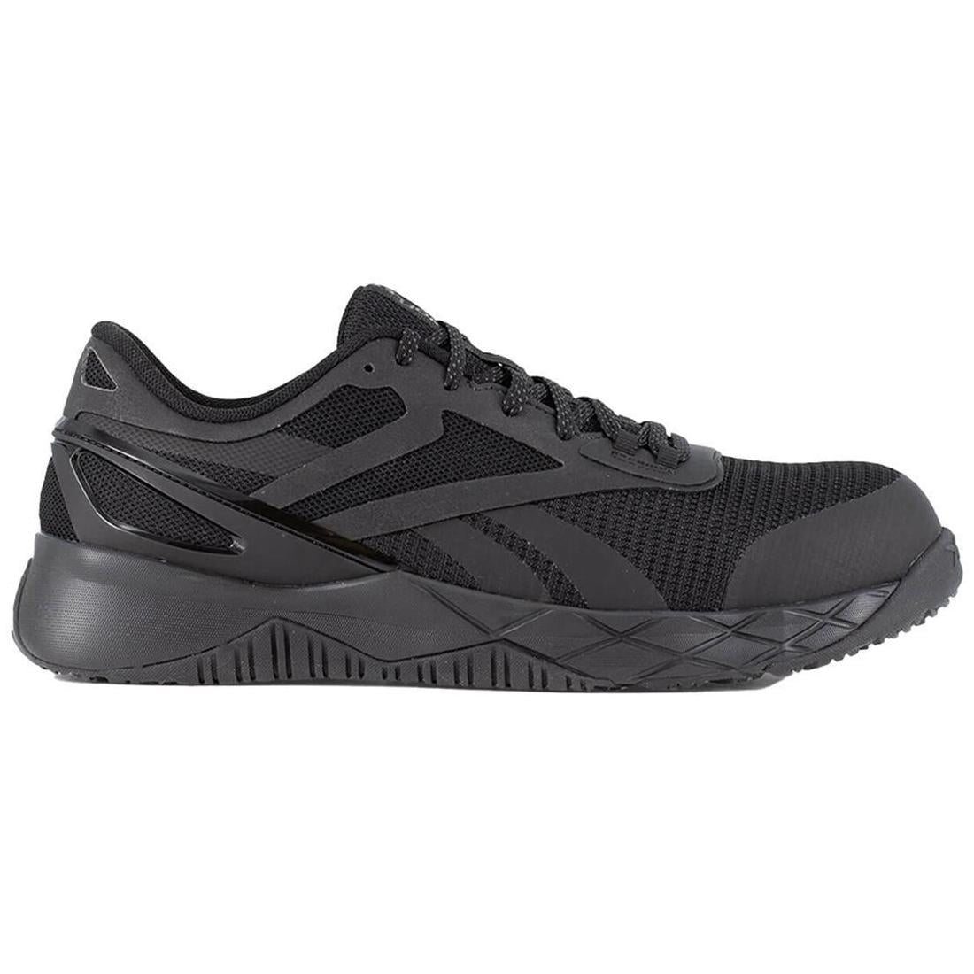Reebok Women's Nanoflex TR Composite Toe Shoe Black RB331 – Steel Toes