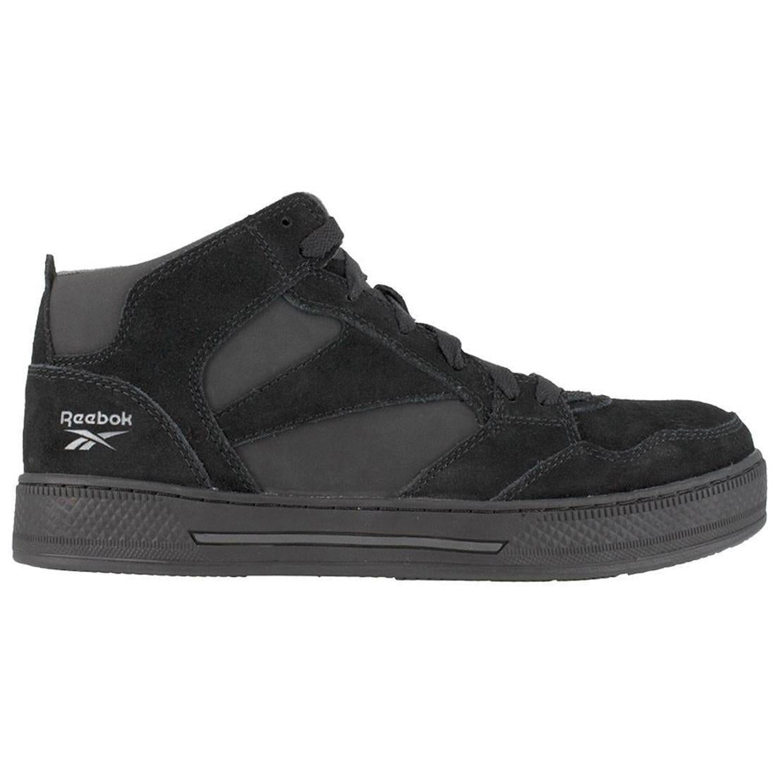 Reebok Work Women's Dayod Composite-Toe Athletic Work Shoe Black Profile View