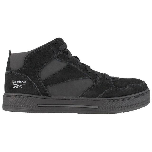 Reebok Work Women's Dayod Composite-Toe Athletic Work Shoe Black Profile View