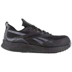 Reebok Work Women's Floatride Energy 3 Adventure Composite-Toe Athletic Work Shoe Black Profile View