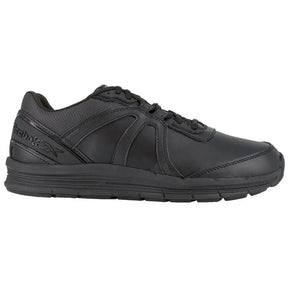 Reebok Work Women's Guide Soft-Toe Athletic Shoe Black Profile View