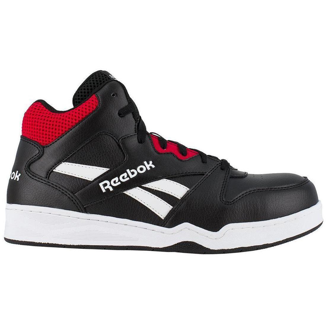 BB♡（感謝）/4 Reebok BB4500 Mid Composite Toe Boot Black Red RB4132 – Steel Toes