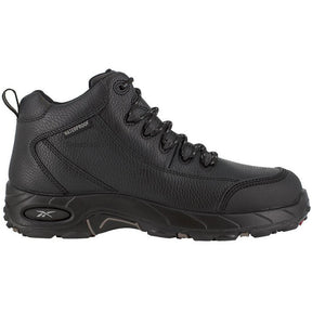 Reebok Work Tiahawk Composite-Toe Work Boot Black Profile View