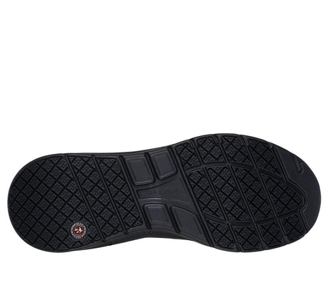 Skechers Work Arch Fit 2.0 Sr Slip Resistant Shoe Black 200331/BLK Sole Image