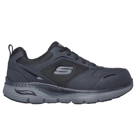 Skechers Work Arch Fit Sr Angis Composite-Toe Shoe Black/Charcoal 200134W/BKCC Profile Image