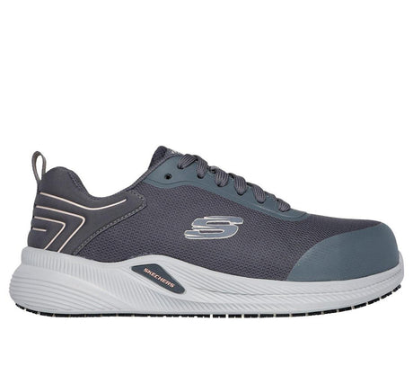 Skechers Work Cabix Nia Composite-Toe Shoe CHARCOAL / PINK 108228/CCPK Profile Image