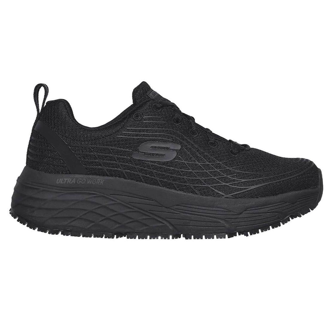 Skechers Work Women's Relaxed Fit Comfort Flex HC Pro Slip-Resistant Shoe Profile View