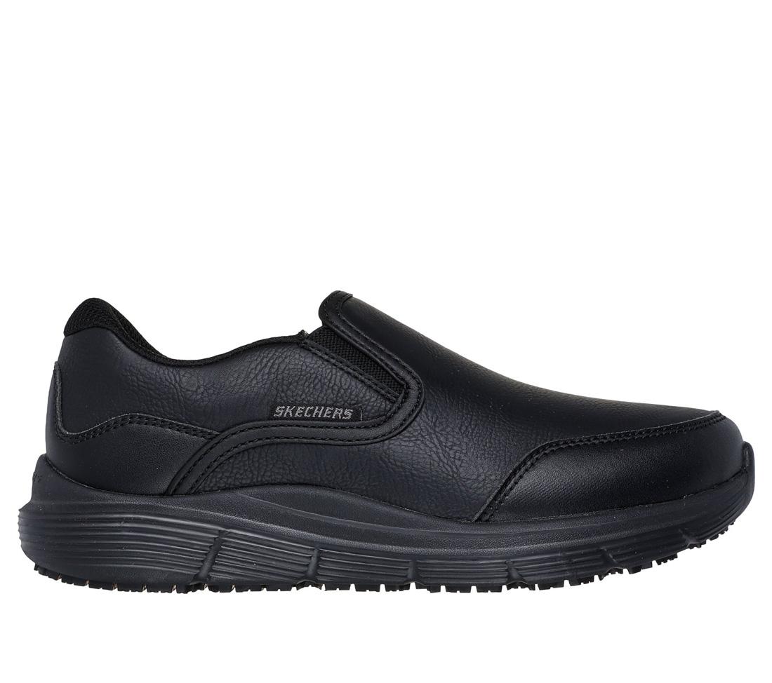 Skechers Work Corart - Uzera Slip Resistant Shoe Black 108274/BLK Profile Image