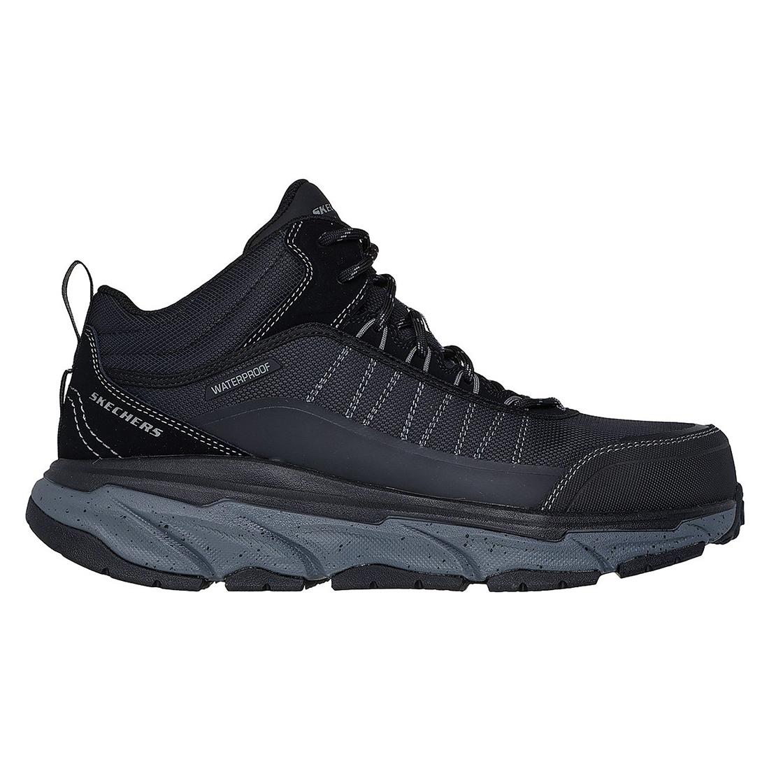 Skechers Work D'Lux Journey Sr Terrain Guard Composite-Toe Boot Black/Gray 200270/BKGY Profile Image