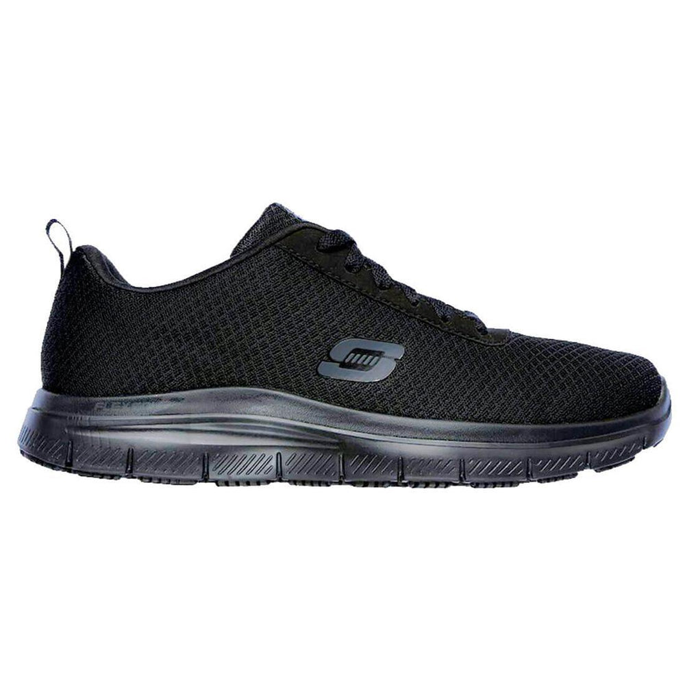 Skechers Work Men's Bendon Relaxed Fit Flex Advantage Slip-Resistant Shoe Profile View