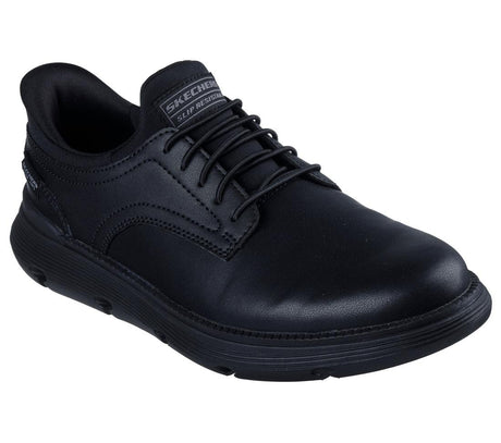 Skechers Work Garza Sr Slip Resistant Shoe Black 200310/BLK Image