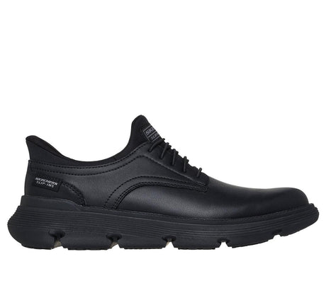 Skechers Work Garza Sr Slip Resistant Shoe Black 200310/BLK Profile Image