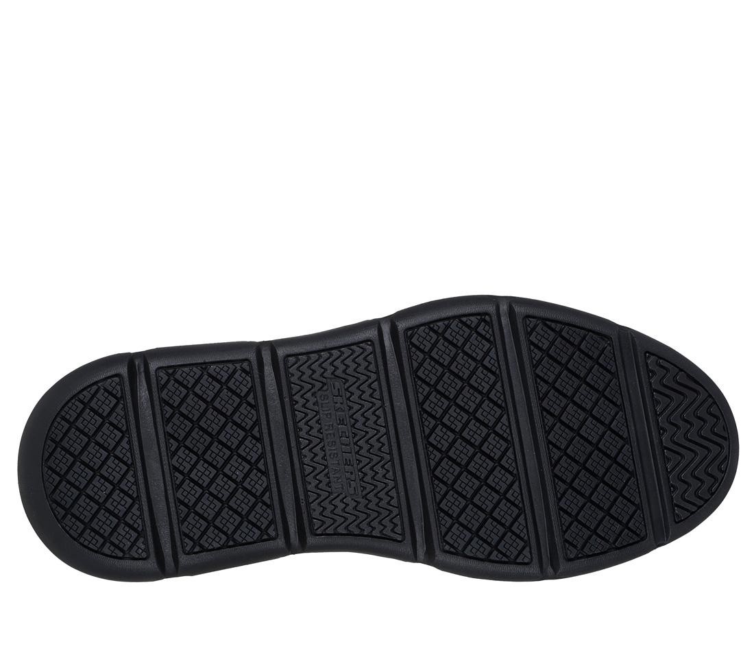 Skechers Work Garza Sr Slip Resistant Shoe Black 200310/BLK Sole Image