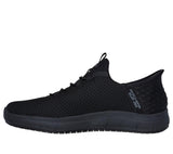 Skechers Work Summits Sr Colsin Slip Resistant Shoe Black 200205/BBK Medial Image