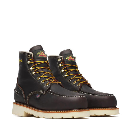 Thorogood 1957 Series 6" Waterproof Steel-Toe Boot Briar Pitstop Medial View
