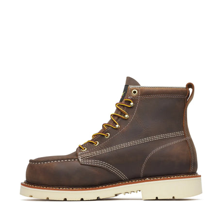 Thorogood American Heritage 6" Steel-Toe Moc Toe Boot Maxwear 90 Trail Crazy Horse Inner Side View