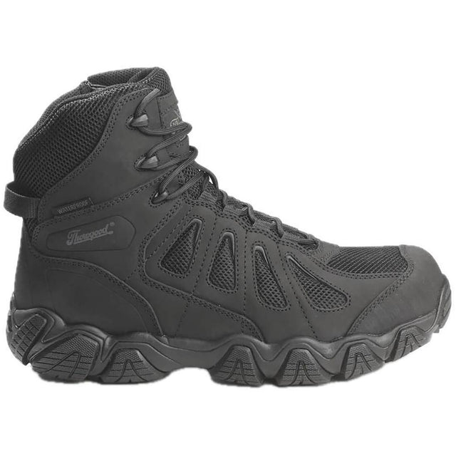 Thorogood B2B - Crosstrex 6" Composite Toe Waterproof Boot with Side Zip Black Profile View