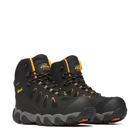 Thorogood Crosstrex Series 6" Composite Toe Waterproof Hiker Boot Black Medial View