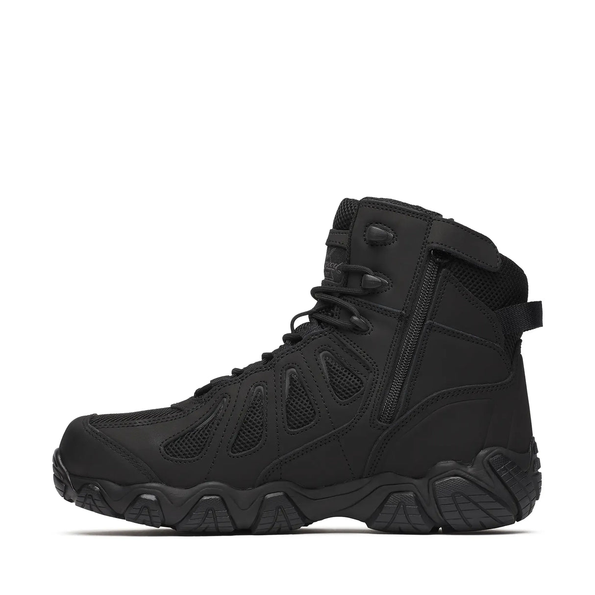 Thorogood Crosstrex 6" Soft Toe Waterproof Boot with Side Zip Black Inner Side View