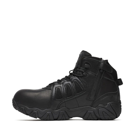 Thorogood Crosstrex Polishable Composite Toe Zip Boot BBP Waterproof Black Inner Side View
