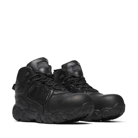Thorogood Crosstrex Polishable Composite Toe Zip Boot BBP Waterproof Black Medial View