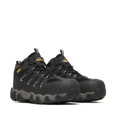 Thorogood Crosstrex I-MET² Waterproof Composite Toe Hiker Boot Black Medial View