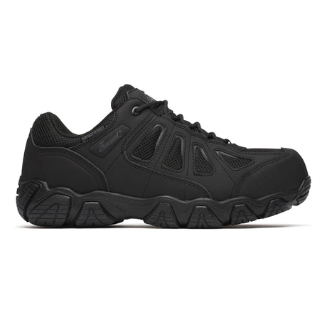 Thorogood Crosstrex Series Ox Hiker Composite Toe Shoe BBP Waterproof Black side view
