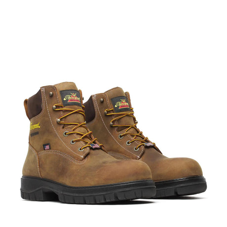 Thorogood Genesis Series 6" Nano Toe Waterproof Boot Chestnut Medial View