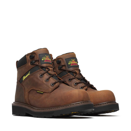 Thorogood Jobsite Series 6" Composite Toe Waterproof Boot Crazy Horse Medial View