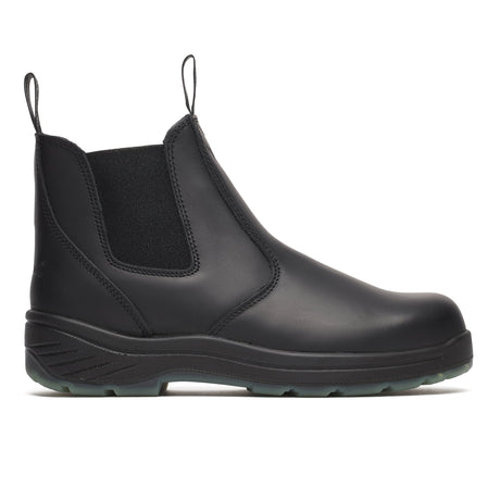 Thorogood Quick Release Station 6" Boot with Translucent Bottom Black side view