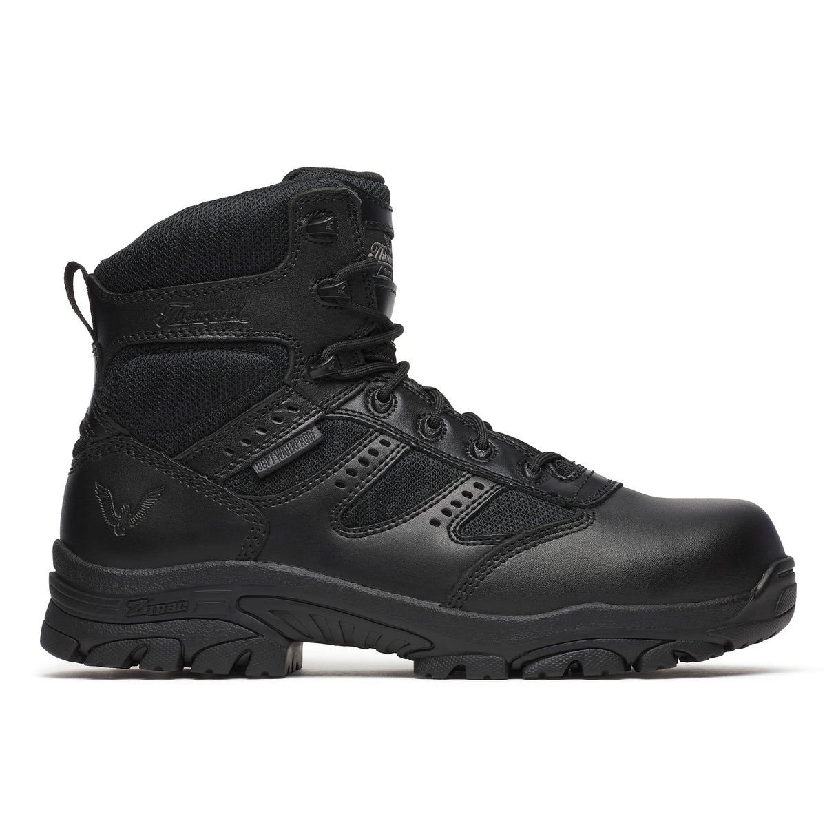 Thorogood The Deuce 6" Composite Toe Boot Waterproof Side Zip side view