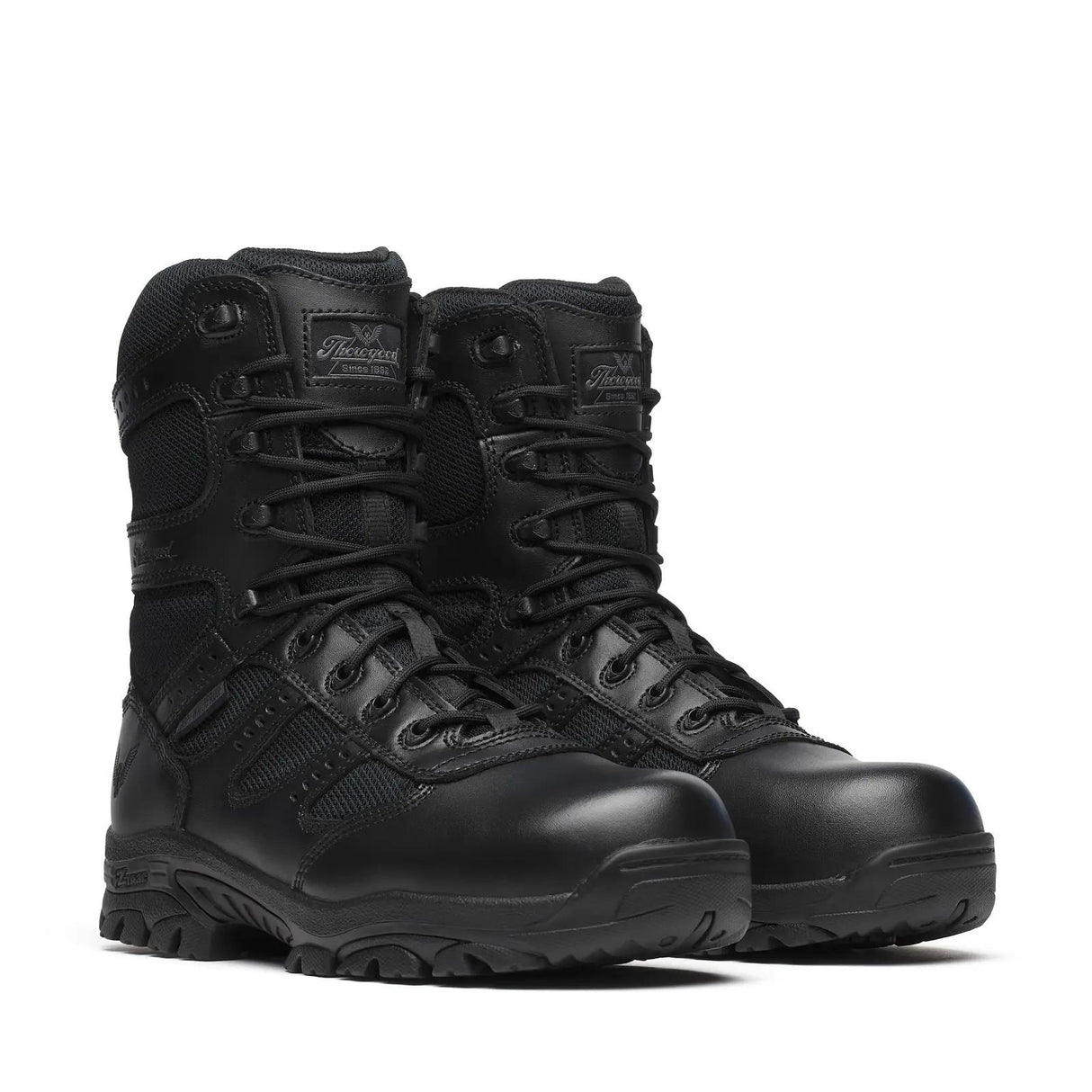 Thorogood The Deuce 8" Composite Toe Boot Waterproof Side Zip Medial View