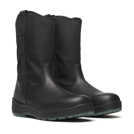 Thorogood Thoroflex Slip-On Boot Black Medial View