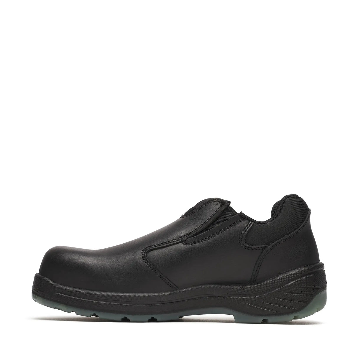 Thorogood Thoroflex Slip-On Composite Toe Shoe Black Inner Side View