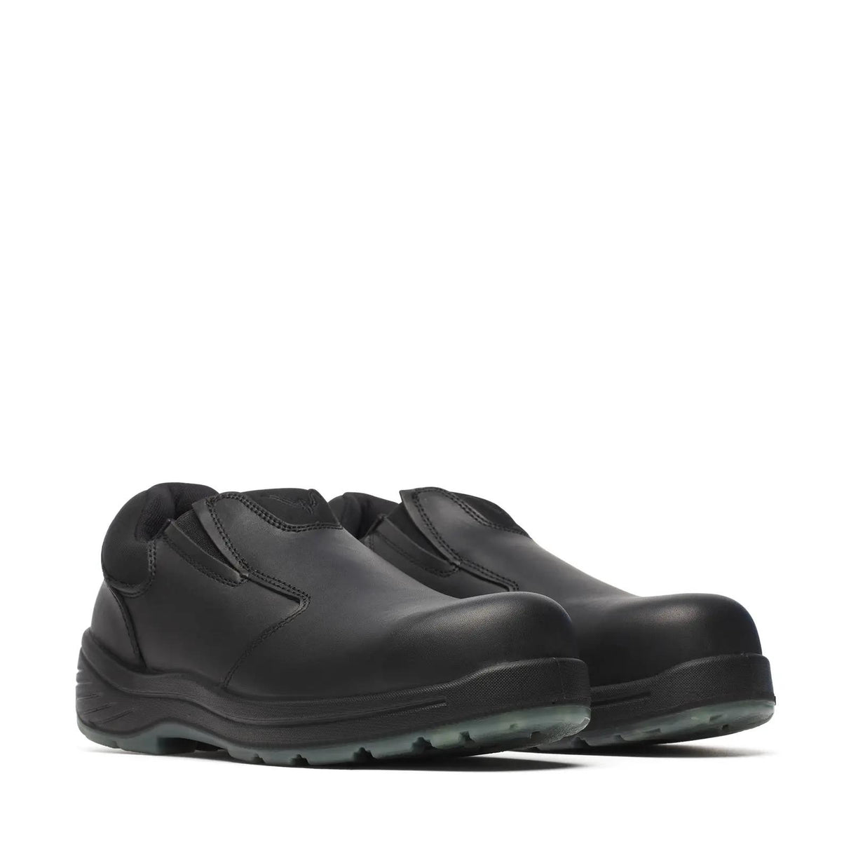 Thorogood Thoroflex Slip-On Composite Toe Shoe Black Medial View