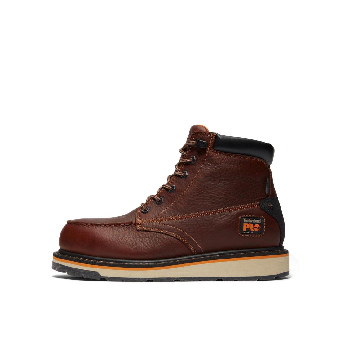 Timberland Pro Gridworks AL WP Red/BRN – Steel Toes