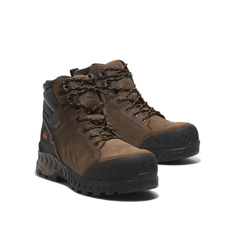 Timberland Pro-6 In Work Summit Nt Waterproof Brown-Steel Toes-6