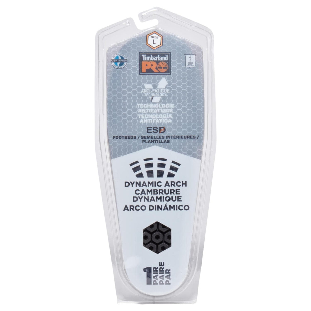 Timberland Pro Anti-fatigue Technology ESD Footbed Shoe Accessories Orange A1ORE profile image