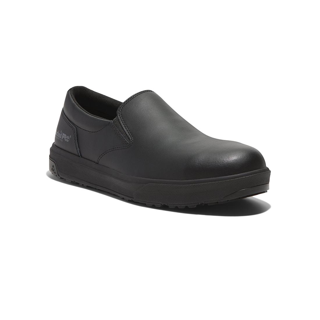 Timberland Pro Berkley Slipon Composite-Toe Work Shoe Sd10 Black Medial View